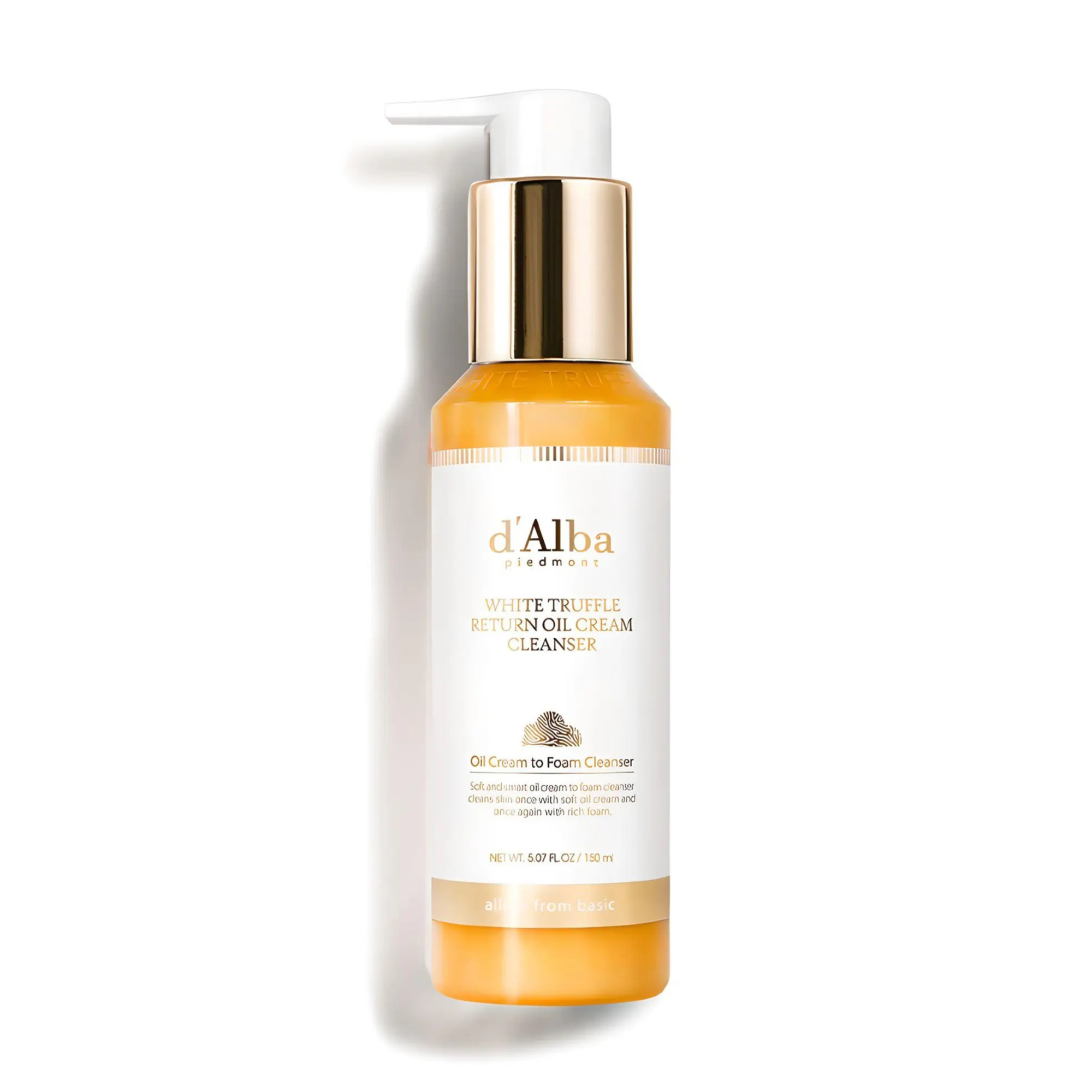 Очищувальна крем-олія для обличчя D'Alba White Truffle Return Oil Cream Cleanser, 150 мл